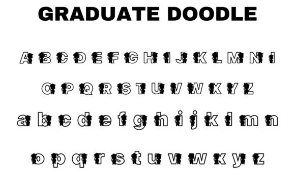 Graduate Doodle Font - Preview 1
