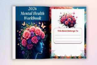 🧠 2026 Mental Health Workbook Graphic by munjixpro · Creative Fabrica