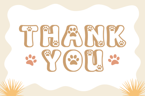 Cat Meow Font - Preview 2