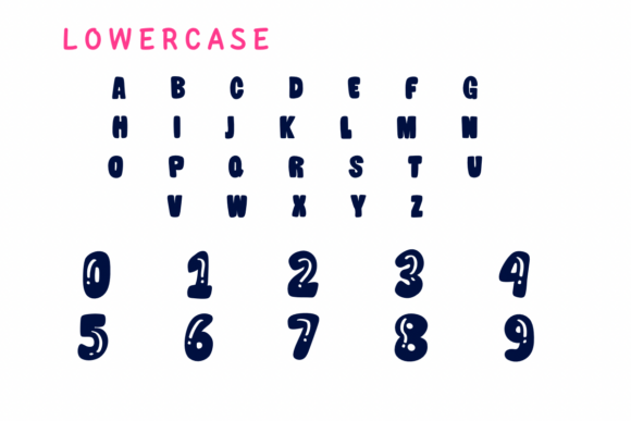Cute Birthday Font - Preview 2