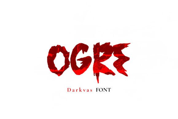 Darkvas Font - Preview 1