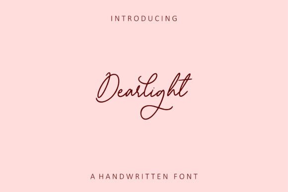 Dearlight Font - Preview 1