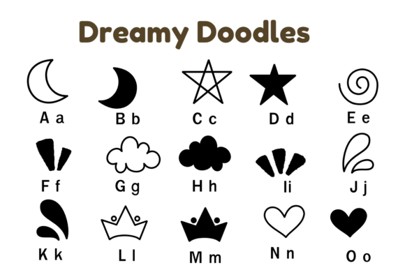 Dreamy Doodles Font - Preview 4