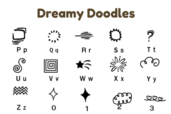 Dreamy Doodles Font - Preview 5