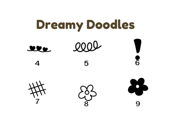 Dreamy Doodles Font - Preview 6