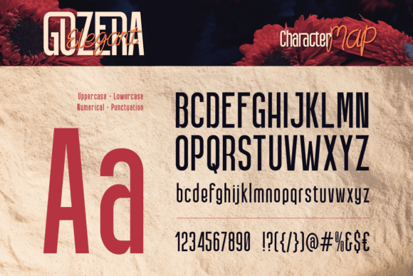 Gozera Font - Preview 1