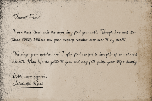 Lullaby Story Font PNG with transparent background - Preview 2