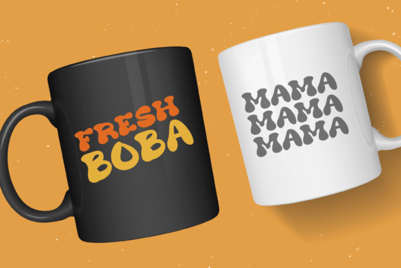 Mini Tipsy Font PNG with transparent background - Preview 5