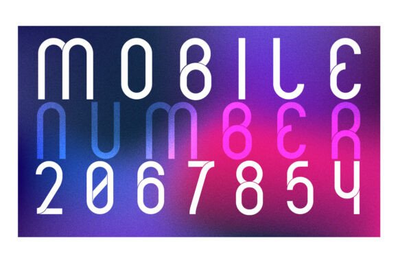 Molainsk Font PNG with transparent background - Preview 4