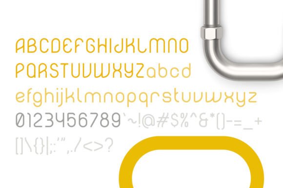 Molandic Font PNG with transparent background - Preview 1