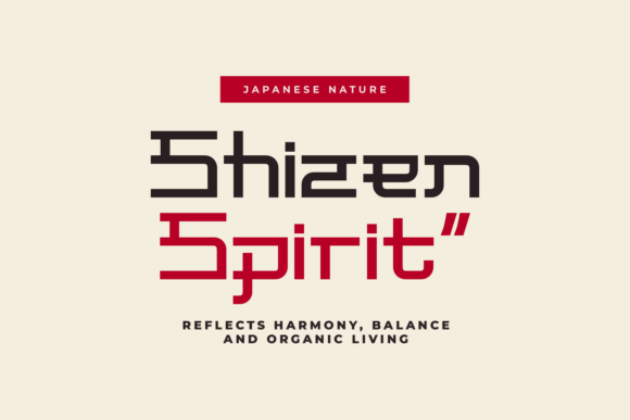 Neo Nippon Font PNG with transparent background - Preview 4