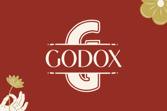 Novox Varsity Monogram Font PNG with transparent background - Preview 1