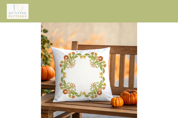 Pattern Applique "Autumn Wreath" PDF