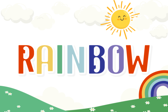 Quirky Alphabet Font PNG with transparent background - Preview 1