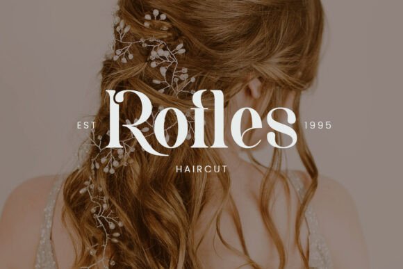 Rogale Font PNG with transparent background - Preview 3