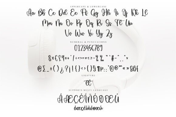 Smart Bestie Font PNG with transparent background - Preview 5