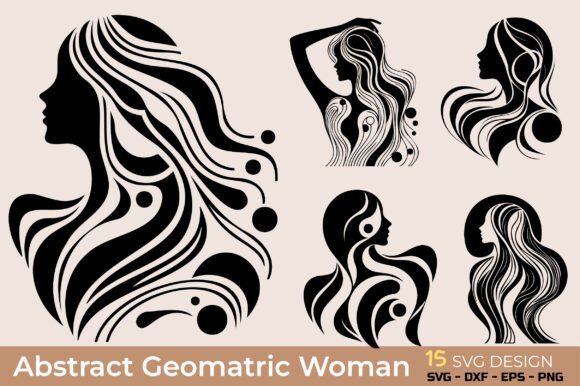 156 Line Art Woman Svg Designs & Graphics