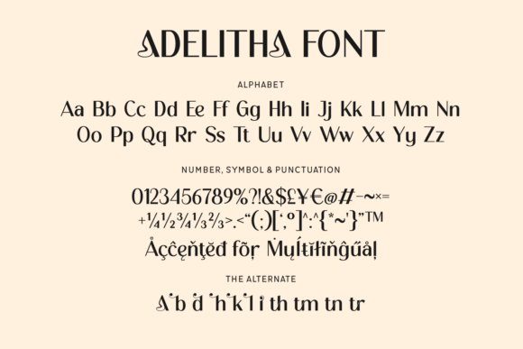 Adelitha Font - Preview 4