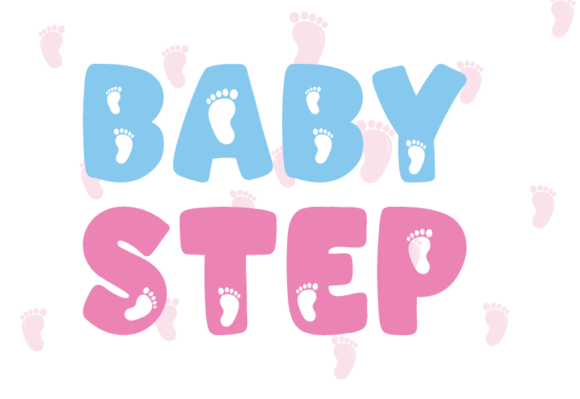 Baby Step Font - Preview 1