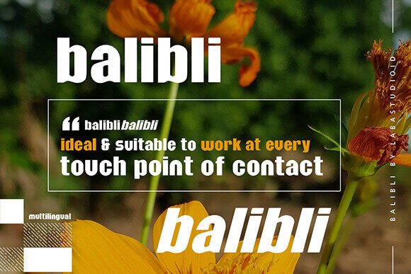 Balibli Font - Preview 4