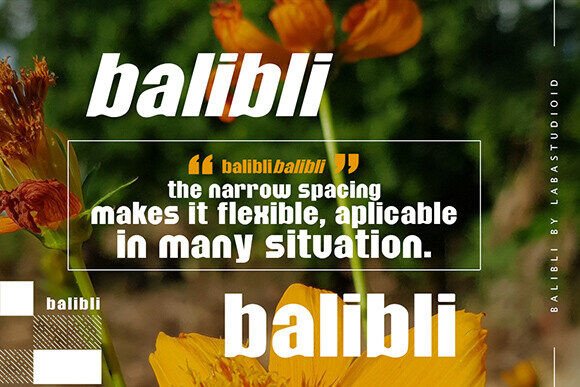 Balibli Font - Preview 5