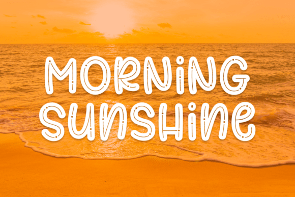 Beach Feeling Font - Preview 2