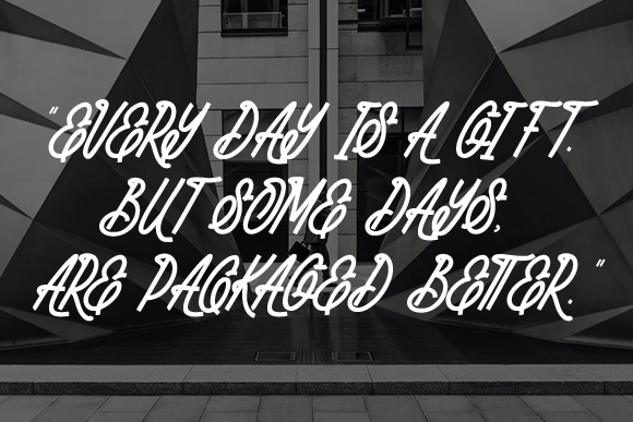 Black Horus Font - Preview 4