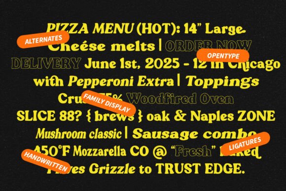 Blogeris Display Font - Preview 1