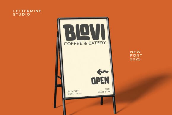 Blovi Core Font - Preview 4