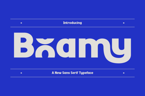 Boamy Font by Creative Fabrica Fonts · Creative Fabrica font preview