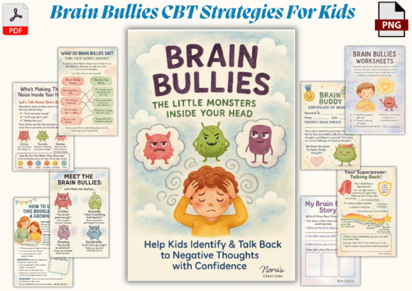Brain Bullies Worksheets – CBT Tools