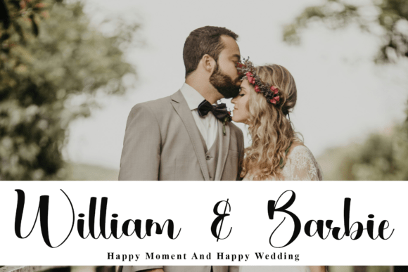 Bride Font - Preview 1