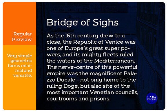 Bridge of Sighs Font - Preview 1