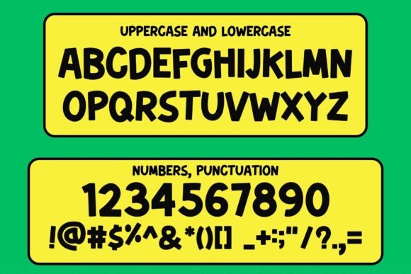 Bubbly Comic Font - Preview 4