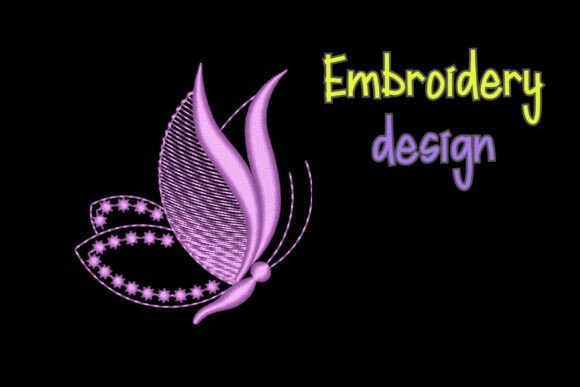 Butterfly Embroidery Design