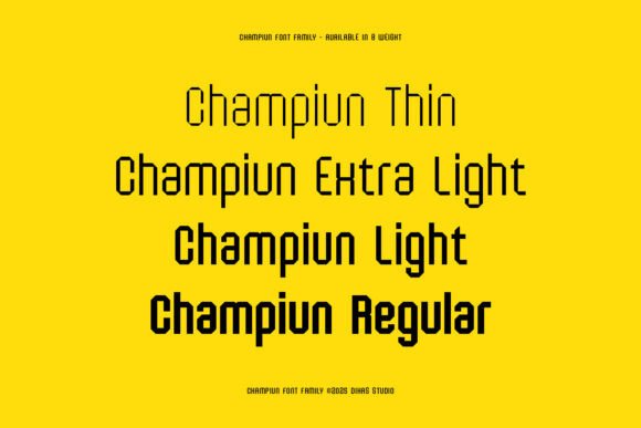 Champiun Font - Preview 6