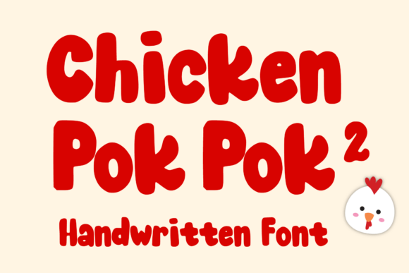 Chickenpox Lettering Wonderful Handwritten Fonts Bundle Bundle · Creative Fabrica
