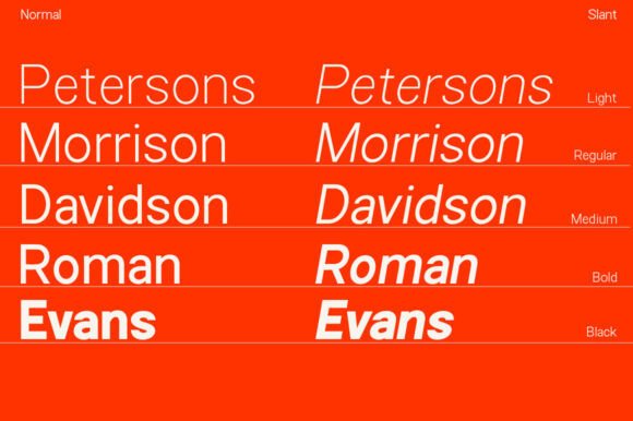 Choice Sans Family Font - Preview 1