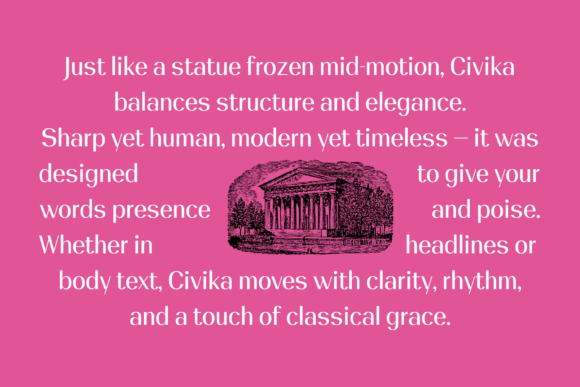 Civika Font - Preview 1