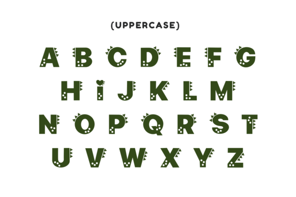 Dinosaur Font Font - Preview 1