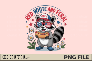 Feral Raccoon PNG - Patriotic Hotdog Art Graphic by CHUTU art ...