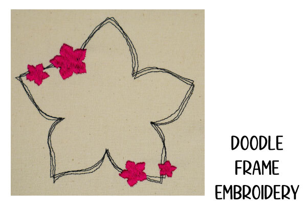 Floral Doodle Frame
