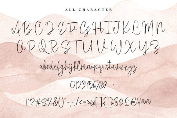 Forhampton Font PNG with transparent background - Preview 2
