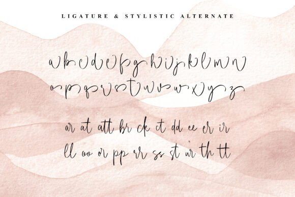 Forhampton Font PNG with transparent background - Preview 3