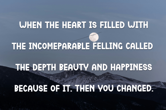 Grateful Font - Preview 6