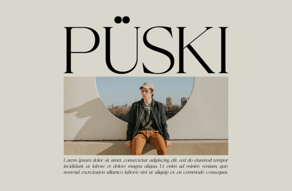 Gauzy Lumatic Font - Preview 4