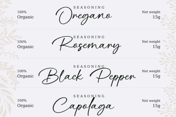 Handgone Font - Preview 5