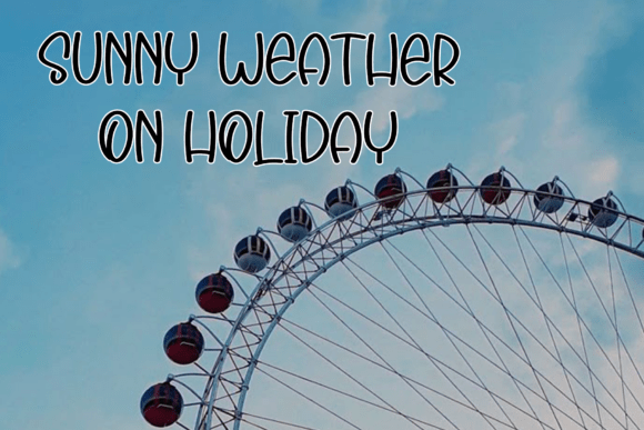 Hocky Font PNG with transparent background - Preview 2