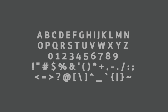 Kernington Font PNG with transparent background - Preview 1