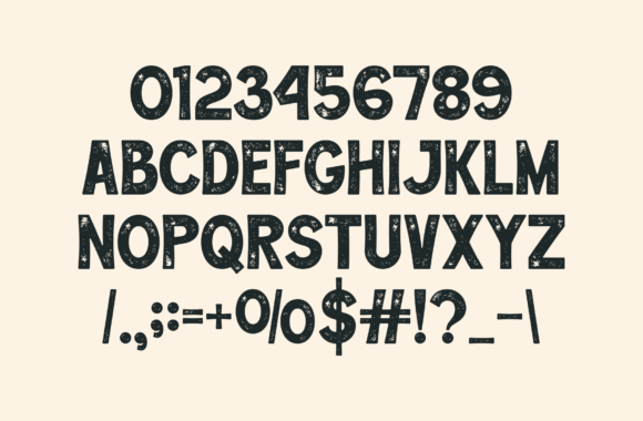 Kianubi Font PNG with transparent background - Preview 5
